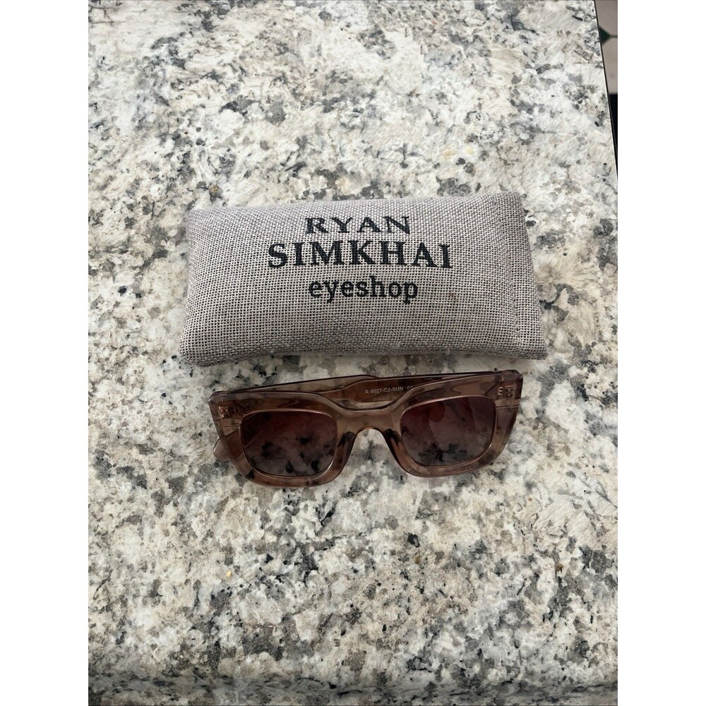 Ryan Simkhai tinted Cat Eyed Glasses